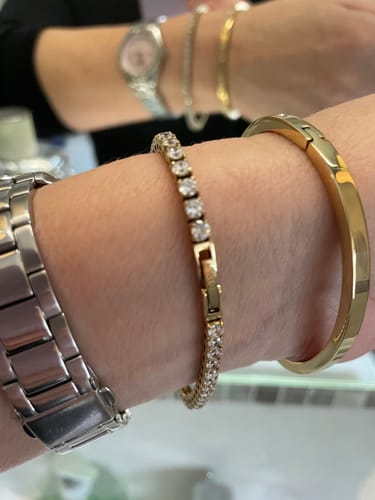 Customer photo review of Eternity Bangle