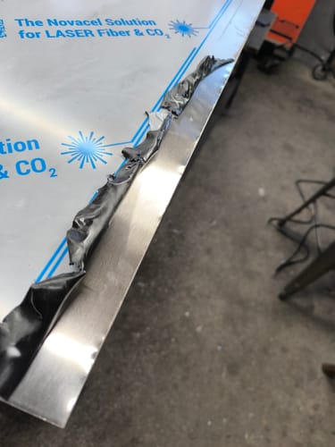 Customer photo review of Lame spéciale pour la découpe de l'acier inoxydable TCT 185mm 48 dents alésage 20mm Evolution pour Scie circulaire