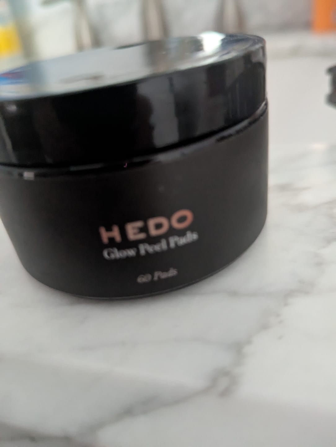 Customer photo review of Glow Peel Pads