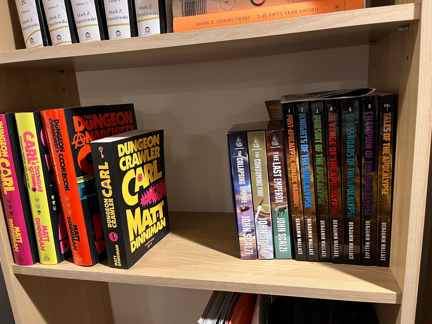 Customer photo review of Champion of the Apocalypse: Duck & Cover Adventures Book 6 (Signed Paperback)
