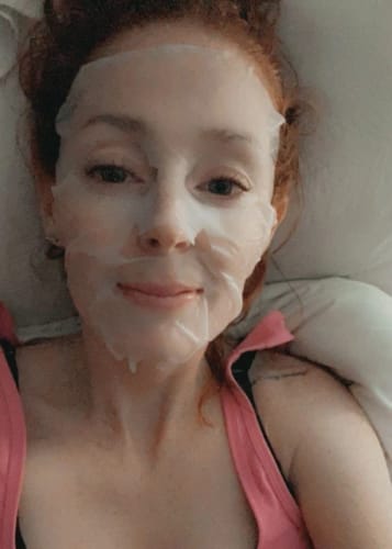 Customer photo review of Bio Collagen Deep Face Mask