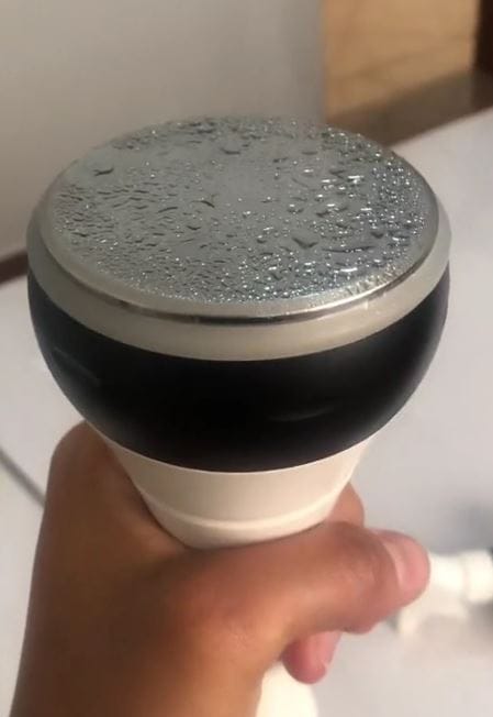 Customer photo review of 3-in-1 40K Ultrasonic Cavitation Body Sculpting Machine