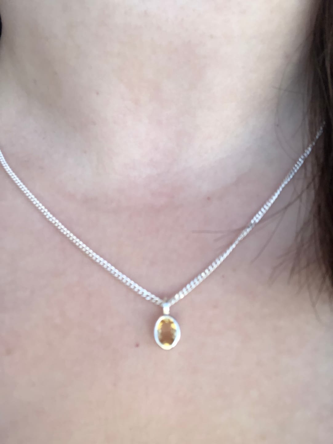 Customer photo review of Berlock November Citrin Silver