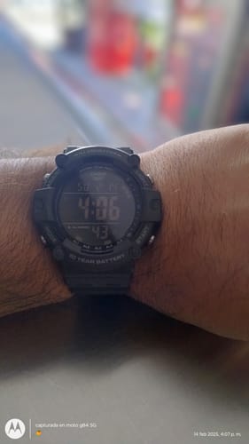 Customer photo review of Reloj Casio Vintage AE-1500WH-8BVDF Pantalla Negativa