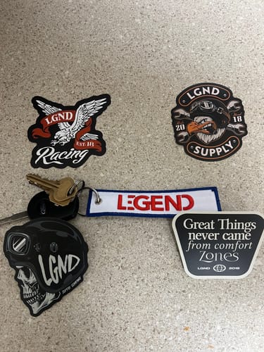 Customer photo review of The Decal Collection - 10 Pack