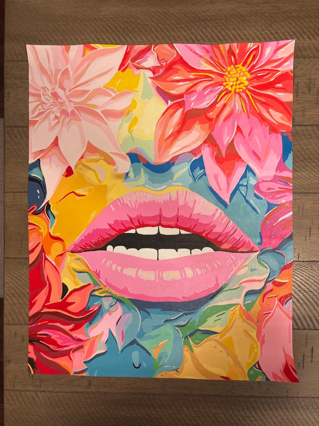 Customer photo review of Pop Art Lips