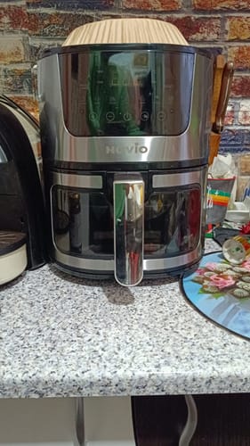 Customer photo review of Air Fryer Novio Grill & Fry