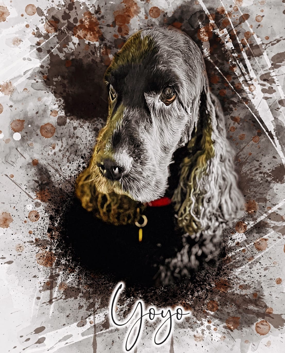 Customer photo review of Portrait Aqua Art