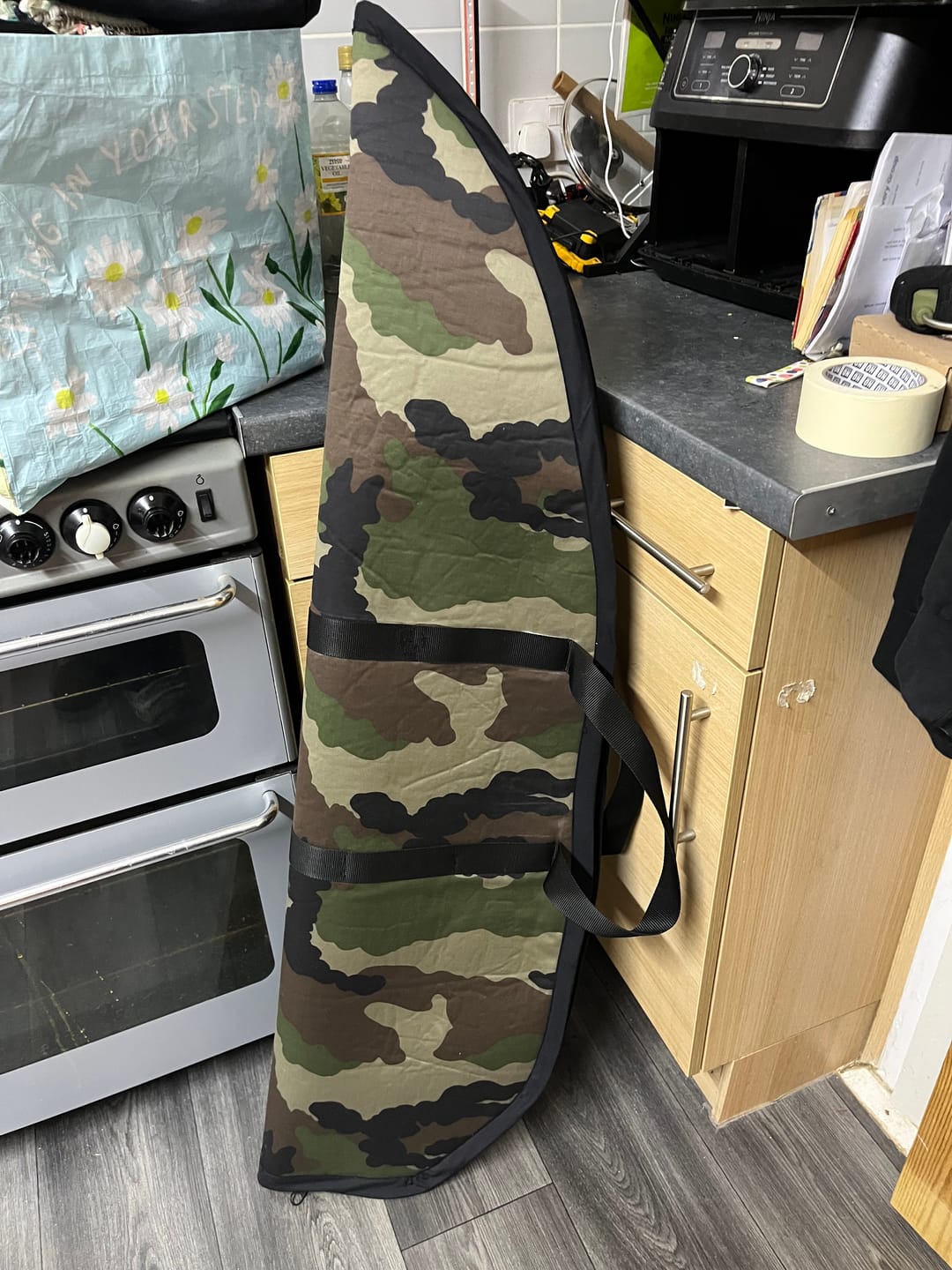 Customer photo review of Jungle Camouflage Waterproof Fabric