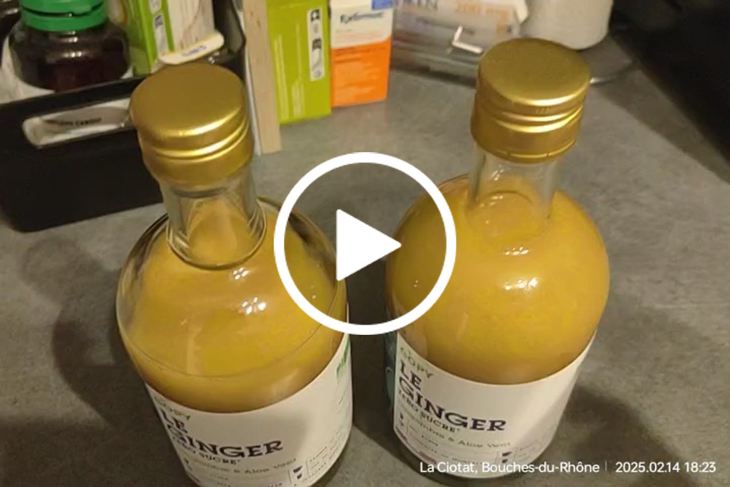 Customer video review of Le Ginger Zéro Sucre Aloe