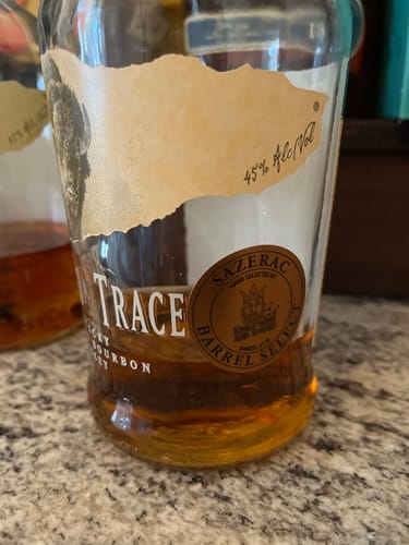 Customer photo review of Buffalo Trace Kentucky Straight Bourbon Whiskey K.W.S Single Barrel Pick Limited Edition (750ml)