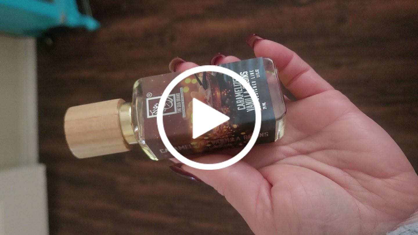 Customer video review of Caramelized Vanilla Resins