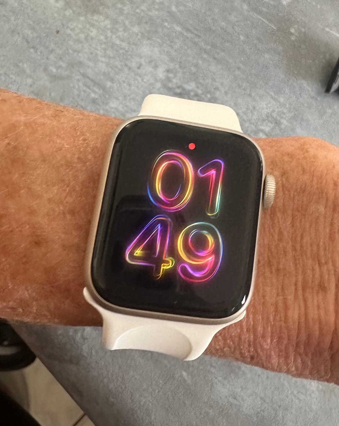Customer photo review of Silicone Sport Band