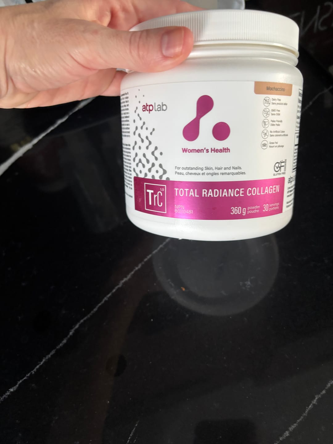 Customer photo review of ATP Lab - Total Radiance Collagen 360g