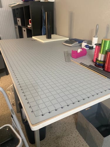 Customer photo review of Dual Sided Cutting Mat, Quilters Select