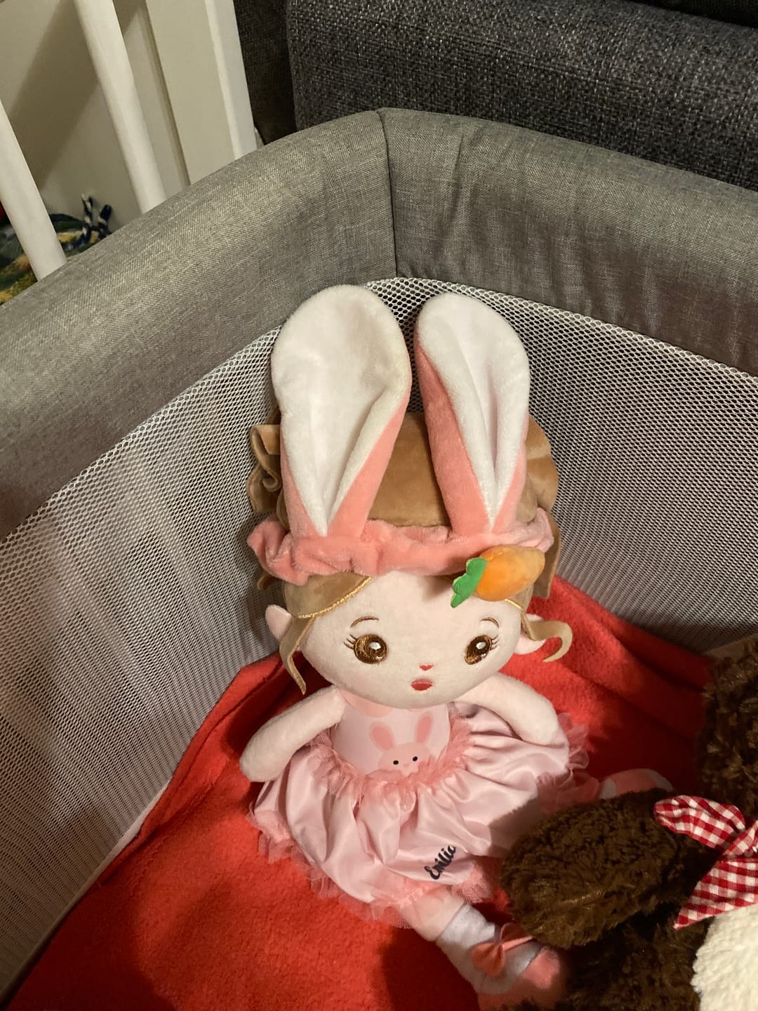 Customer photo review of Personalisierte Plüschpuppen mit Offenen Augen der Rosa Prinzessin