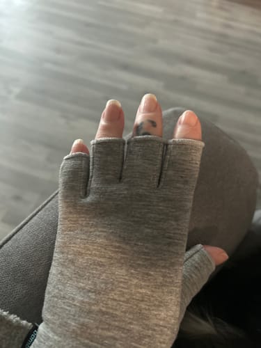 Customer photo review of BambuSleeve™ Kompresjonshansker