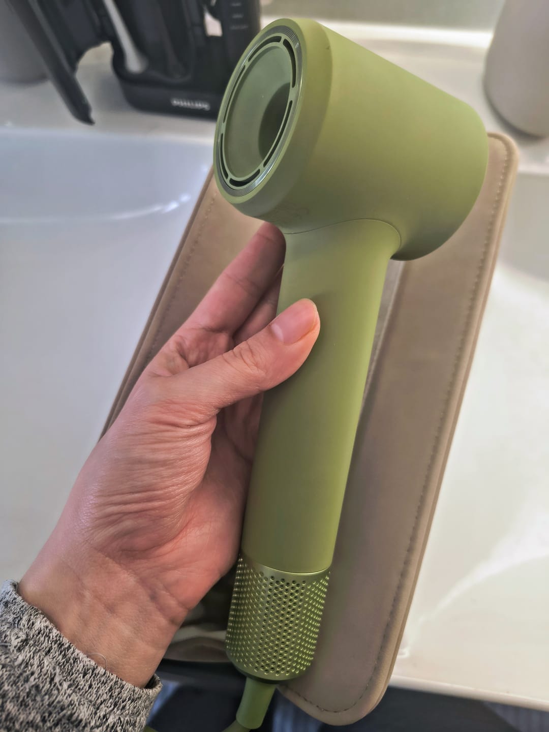 Customer photo review of Laifen Mini · High-Speed Hair Dryer