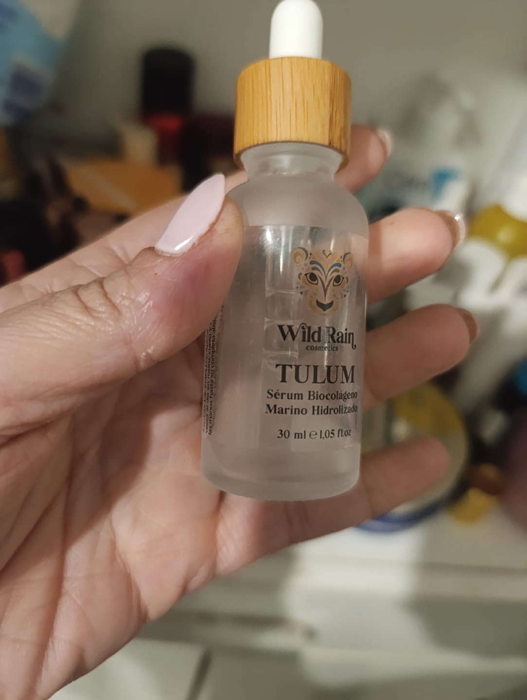 Customer photo review of Serum antiedad arrugas y flacidez  TULUM