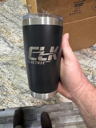 Customer photo review of (6 Pieces) Custom Laser Engraved - 20oz Tumblers