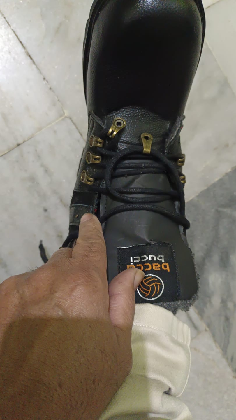 Customer photo review of Bacca Bucci Combat Boots