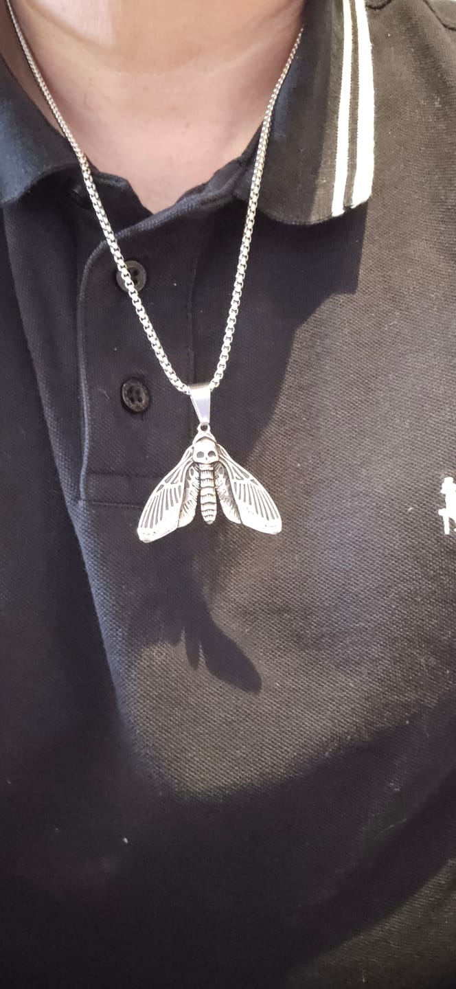Customer photo review of SKULL BUTTERFLY.