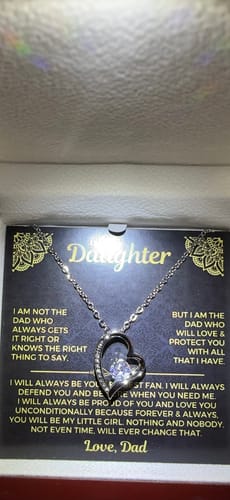 Customer photo review of To My Daughter - Love Dad - Beautiful Gift Set - SS559