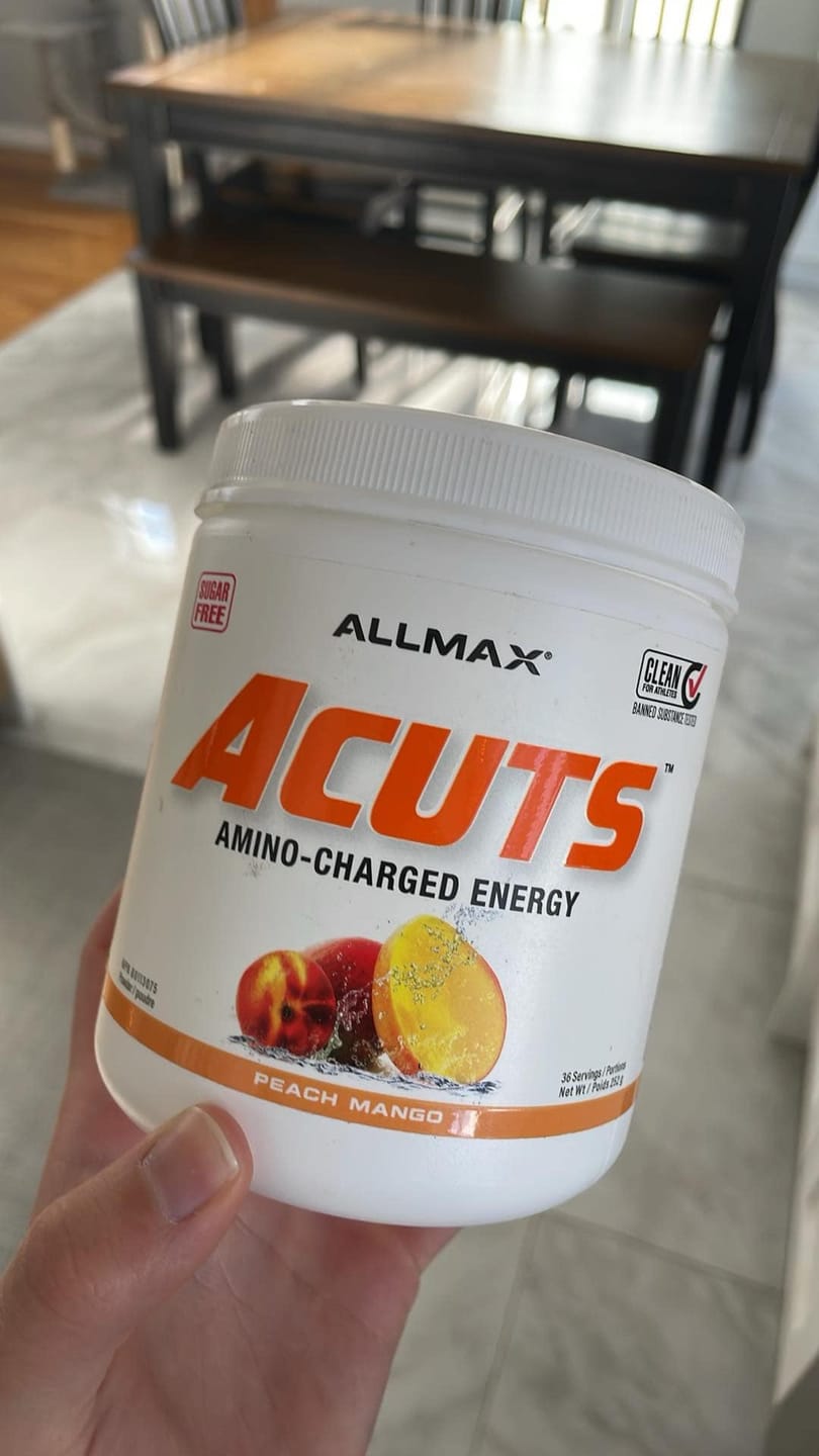 Customer photo review of Allmax - A-CUTS 210g-252g