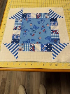 Customer photo review of Mrs Quilty Subscription Box