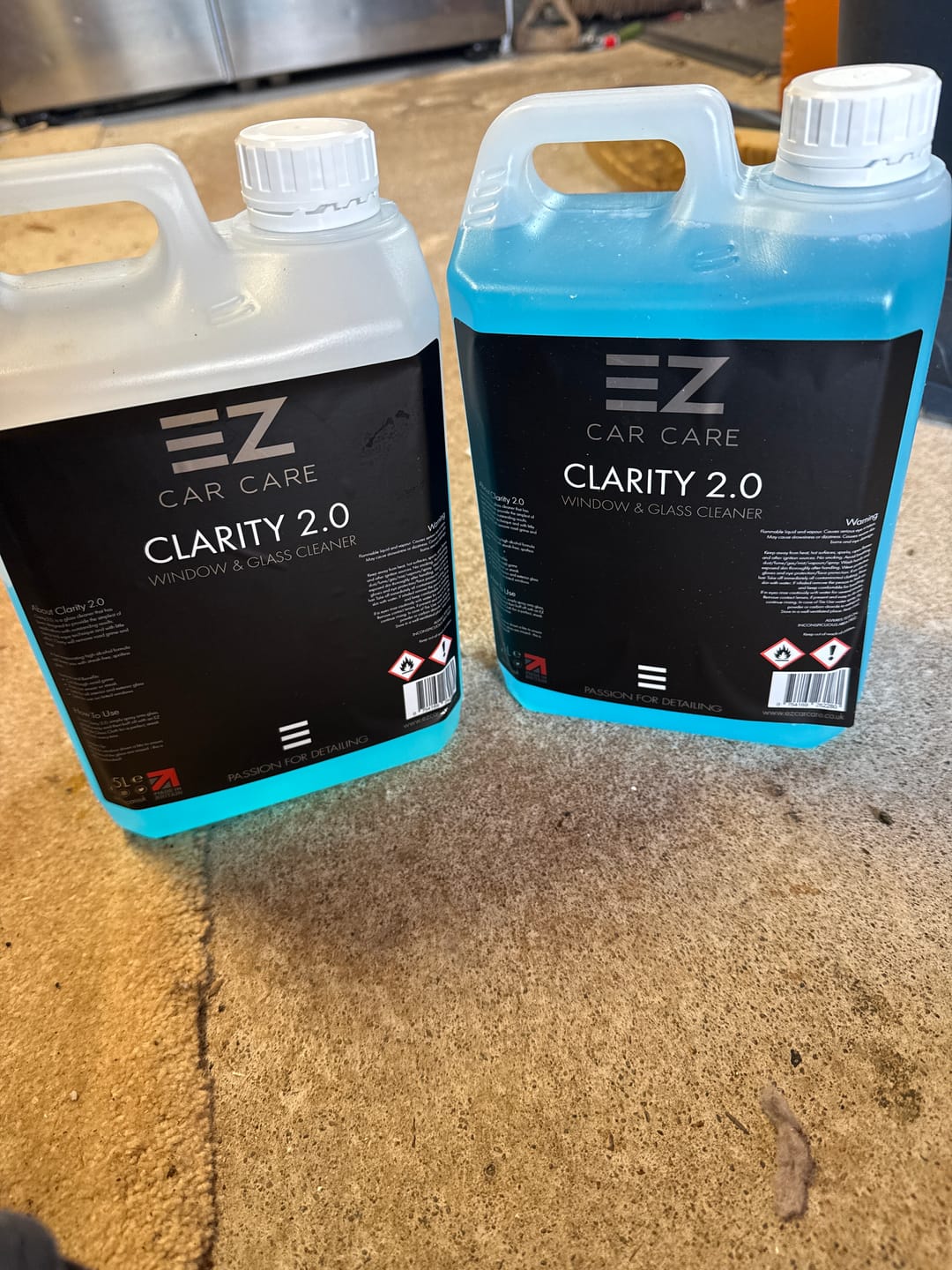 Customer photo review of Clarity X - Window Cleaner & Panel Wipe