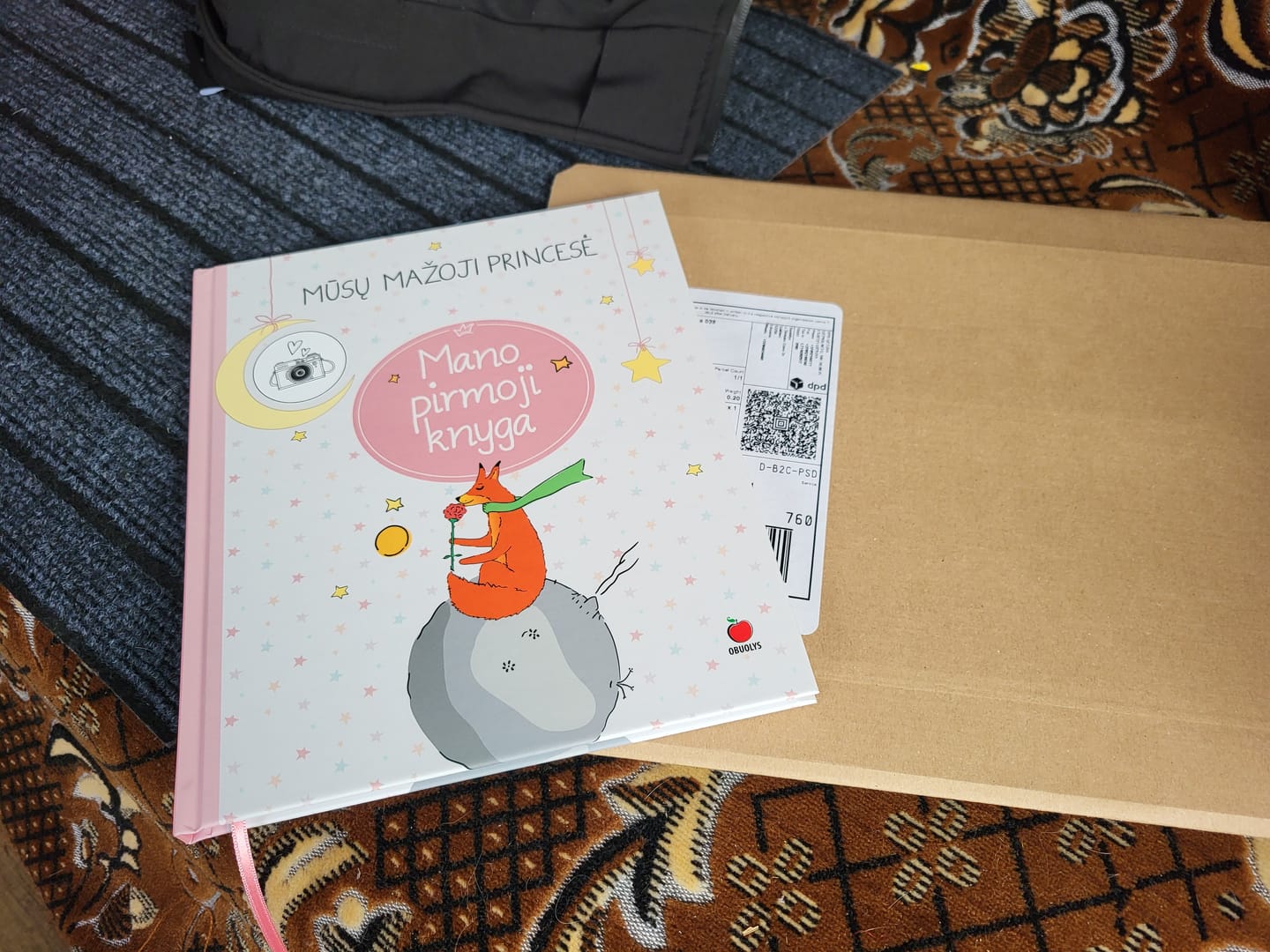 Customer photo review of Pirmieji kūdikio metai (mergaitės) - personalizuojama su Jūsų mažosios princesės vardu!