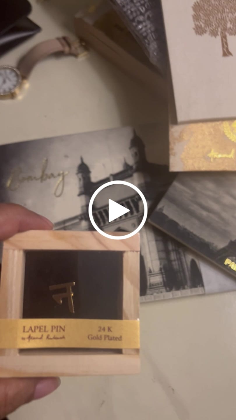 Customer video review of Lapel Pins Hindi - अ क ख...