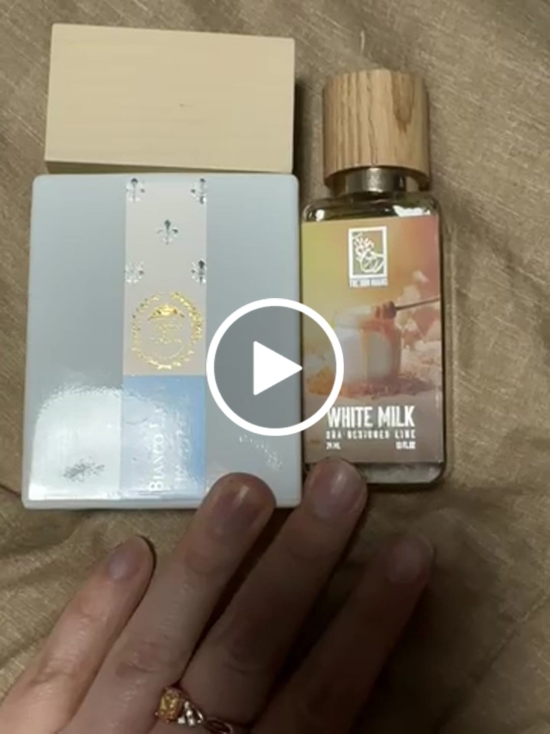 Customer video review of White Milk