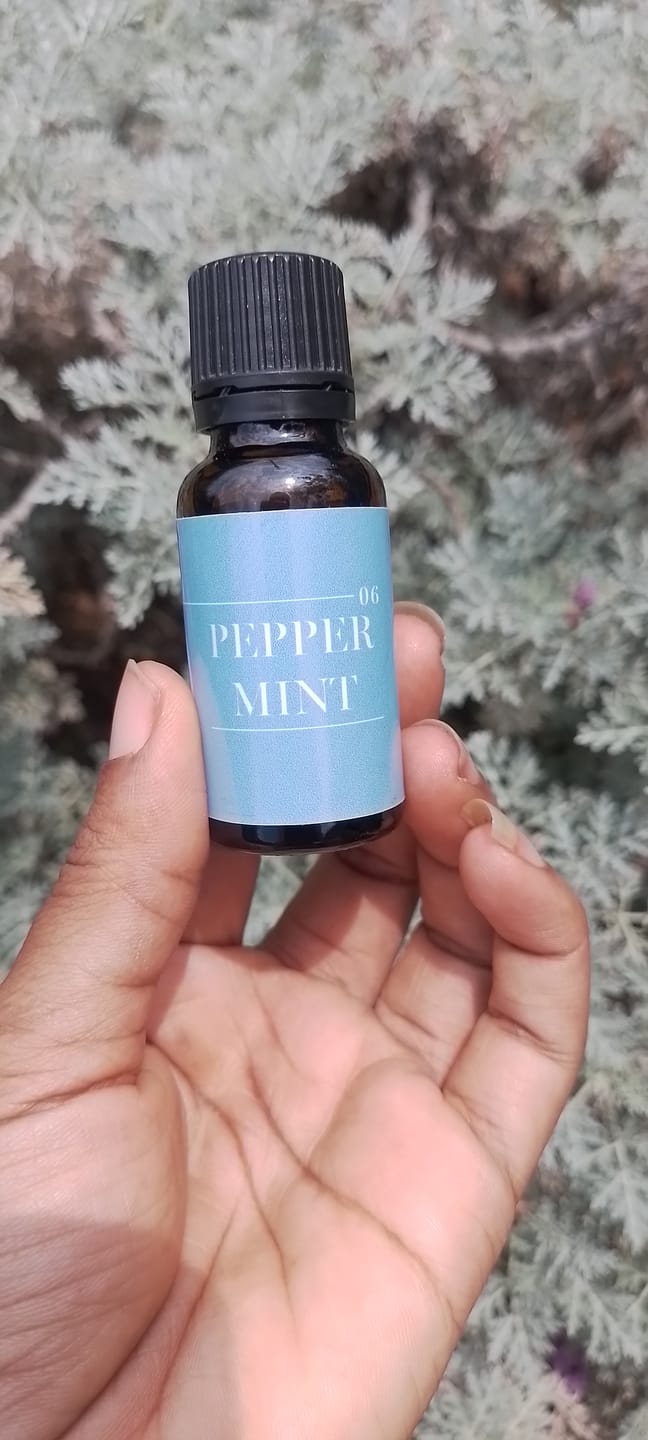 Customer photo review of Peppermint Essential Oil
