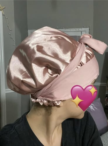 Customer photo review of Dermave™ Silk Bonnet