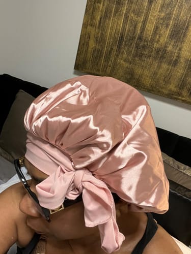 Customer photo review of Dermave™ Silk Bonnet