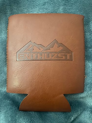 Customer photo review of ENTHUZST™ LEATHER KOOZIE