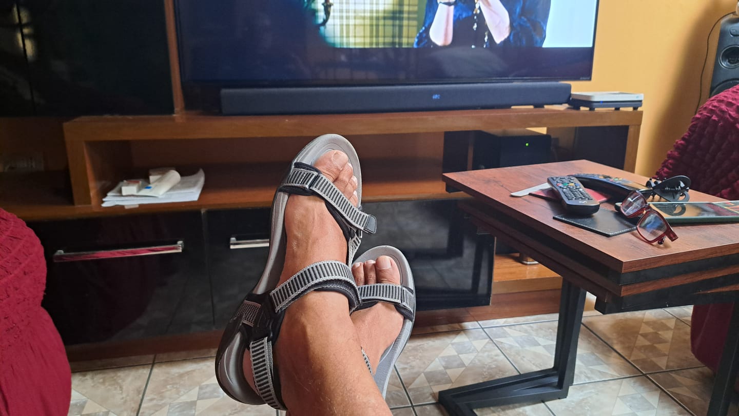 Customer photo review of Sandalia Hombre Hamal Hiking