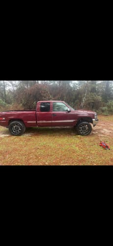 Customer photo review of Upper Control Arm For 2"-4" Lifted 1999-2006 Chevy Silverado GMC Sierra 1500