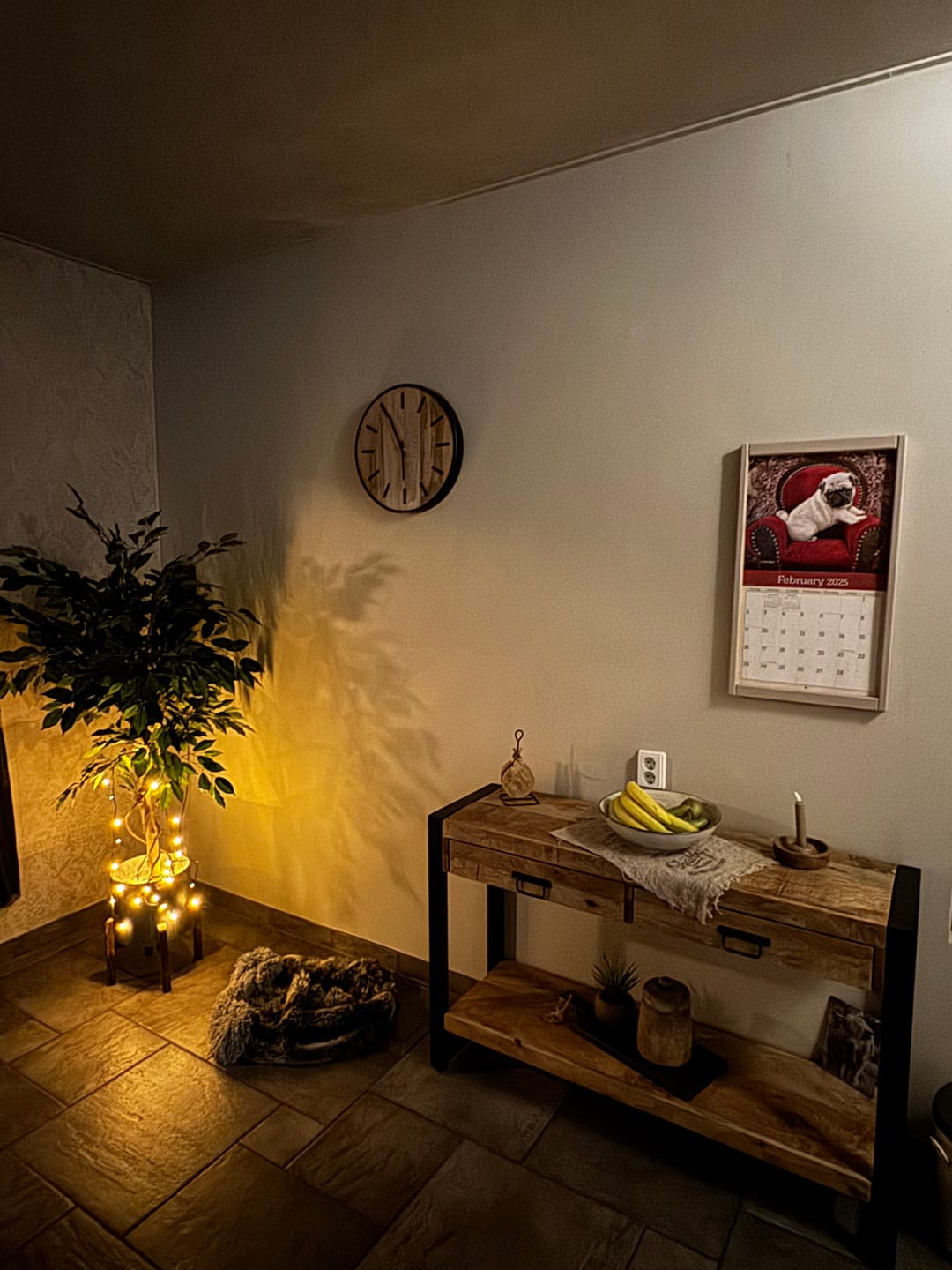 Customer photo review of Klok Wandklok industrieel | Mangohout Staal | ø 50cm / ø 41cm