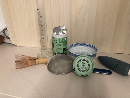 Customer photo review of Té Matcha Premium 100% - (para 1 -3 meses)