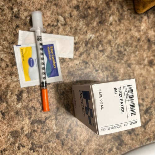 Customer photo review of Tirzepatide Weight Loss Program