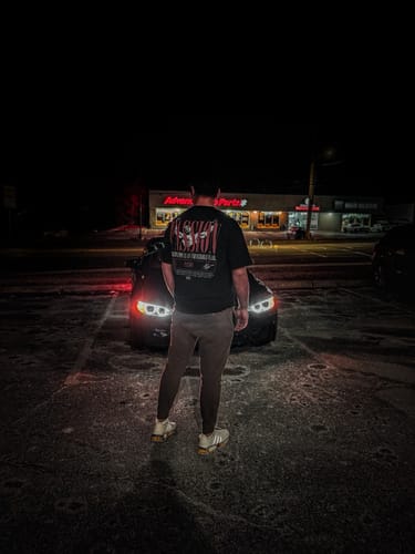 Customer photo review of boxy t-shirt (lost mentality)