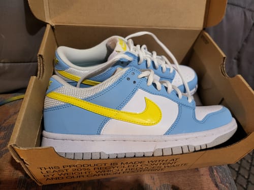 Customer photo review of Nike Dunk Low Next Nature Homer Simpson (GS)