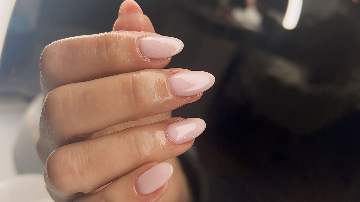 Customer photo review of Semilac 051 French Beige Milk UV Gel Polish 7ml