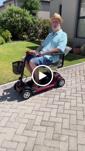 Customer video review of iGo Compact Mobility Scooter -NAPPI CODE:- 243516001