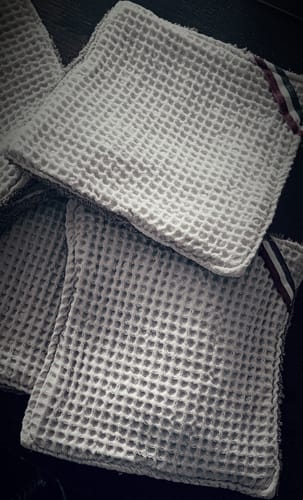 Customer photo review of Lot d'Essuie-Tout Lavable Super Absorbant - HEYJUTE®