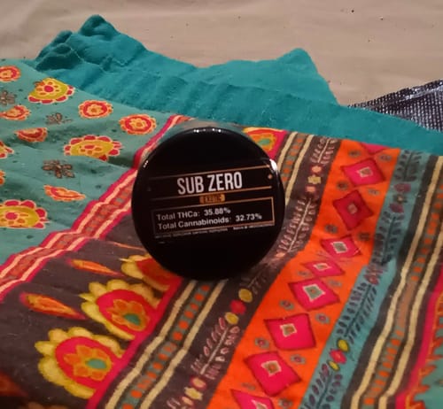 Customer photo review of Gold Spectrum THCA Flower (Exotic) - Sub Zero