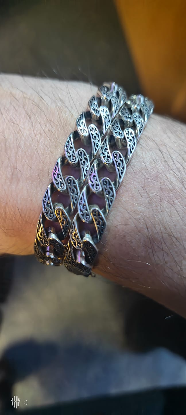 Customer photo review of ANCIENT CUBAN. - 925 STERLING SILVER