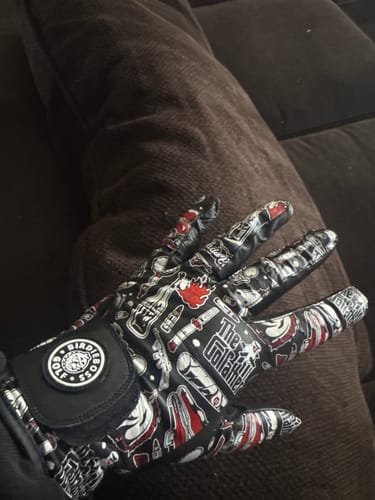 Customer photo review of The Golfather Glove Black